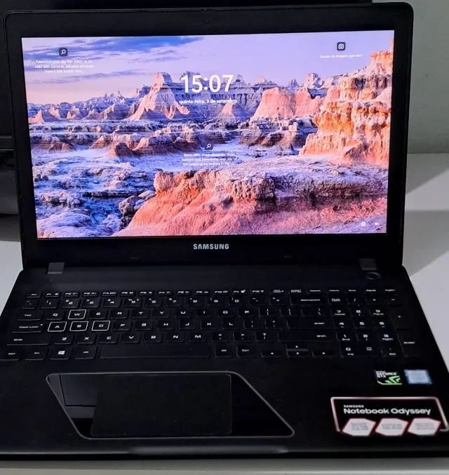 Notebook Odyssey I7 à venda - Ótimo estado! - Foto 2