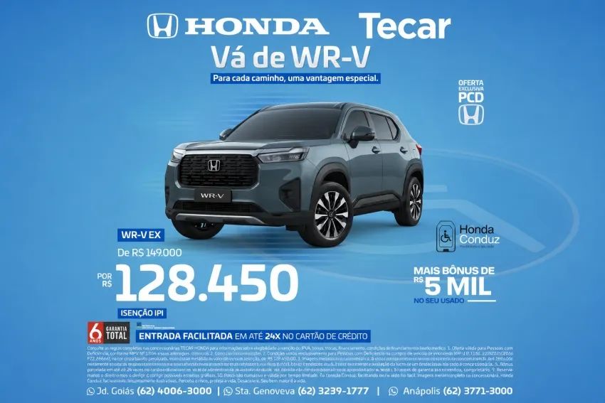 Honda Wr-V EX 1.5 FLEXONE 16V 5P AUT. 2027