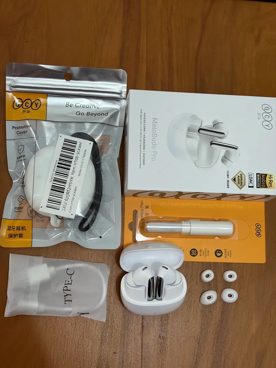 Fone Bluetooth QCY Melobuds Pro