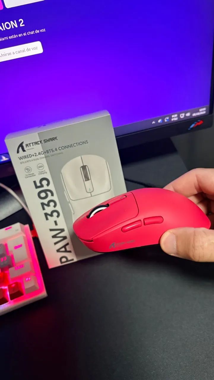 Mouse gamer Attack Shark x3