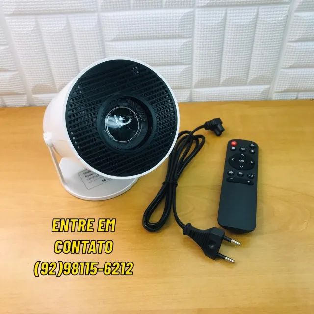 Projetor HD 4k Android Cinema em Casa - Entrega Grátis - Foto 2