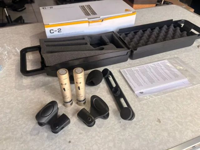 Microfone Condensador Behringer C2  Profissional - Foto 2