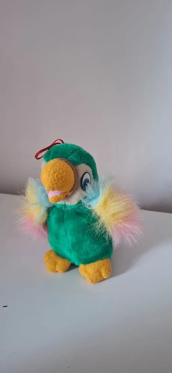 Pelúcia de papagaio arco íris  - Foto 4