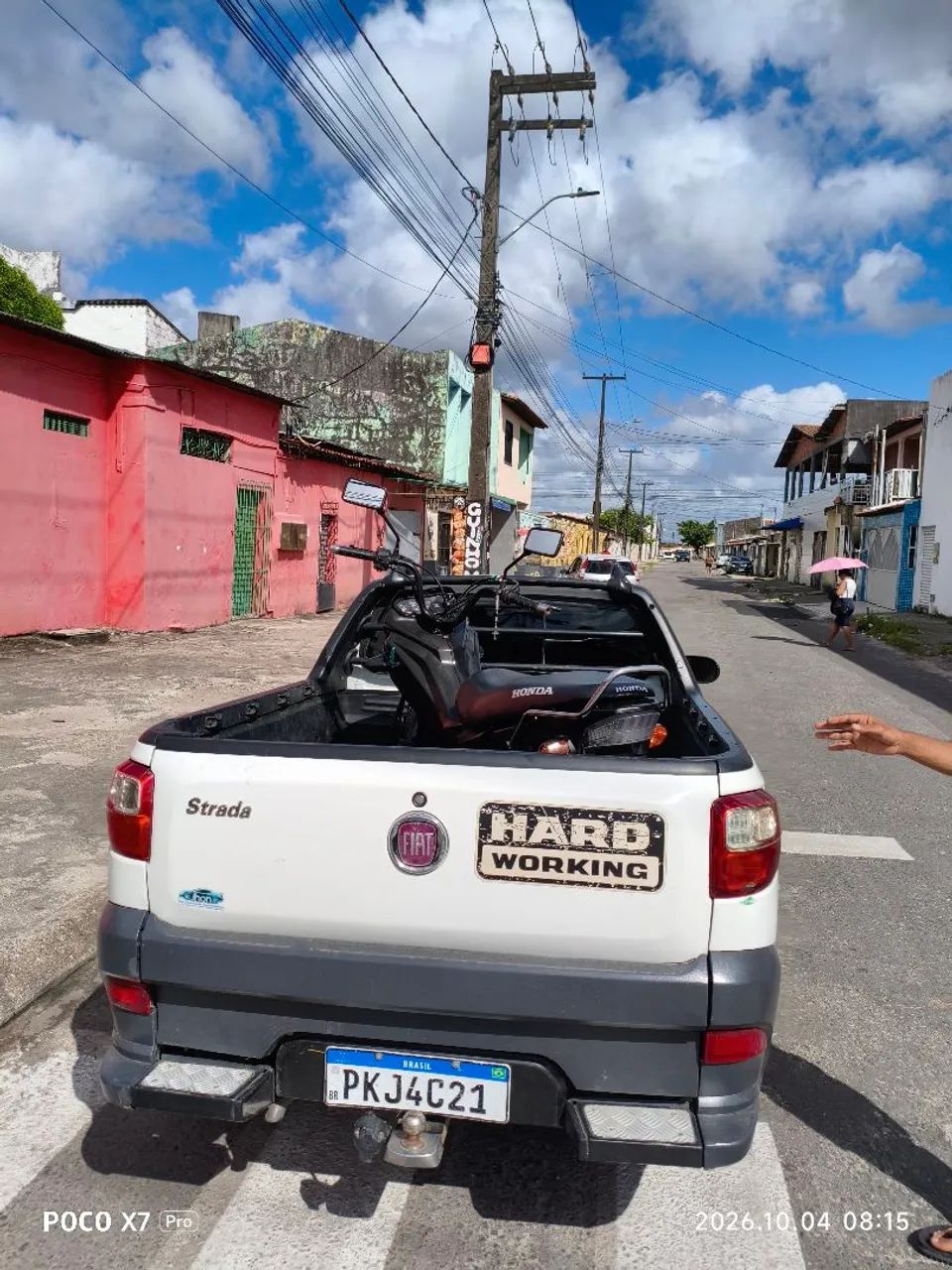 Fiat Strada Working Hard 1.4 Fire Flex 8V CS 2017 - Foto 3