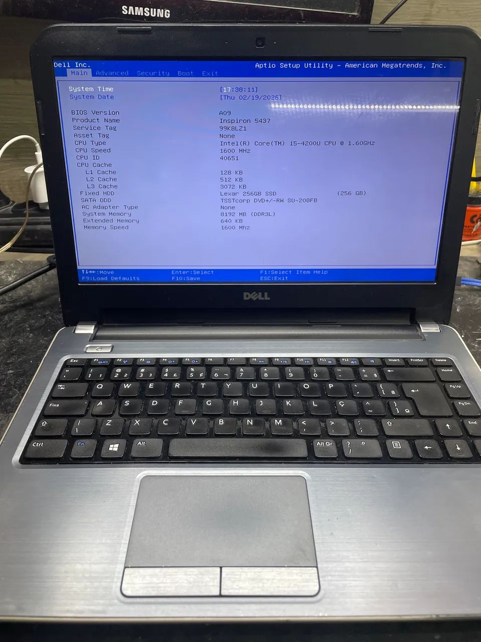Notebook Dell Inspiron 5437