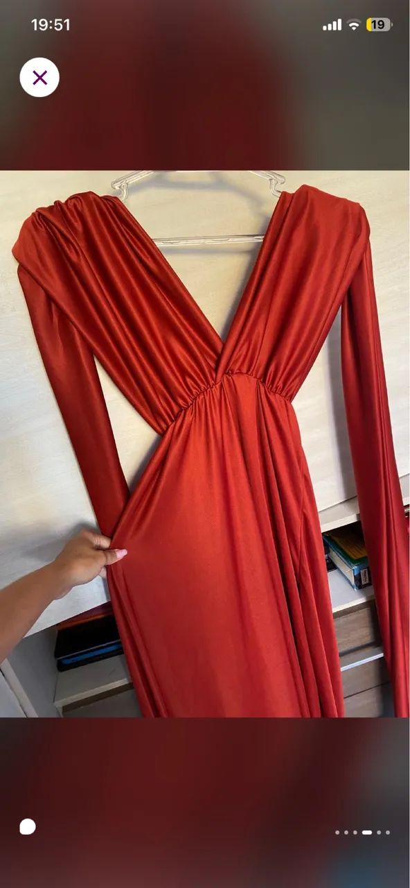 Vestido multiformas terracota - Foto 4