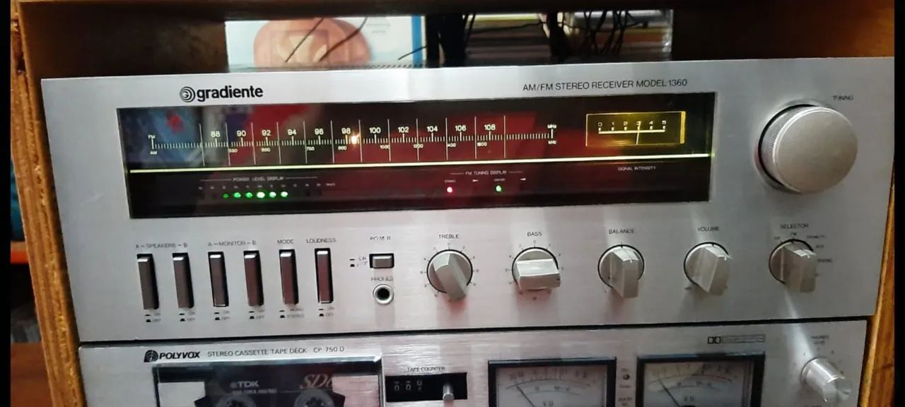 Receiver Gradiente modelo 1360 usado em óti - Foto 5