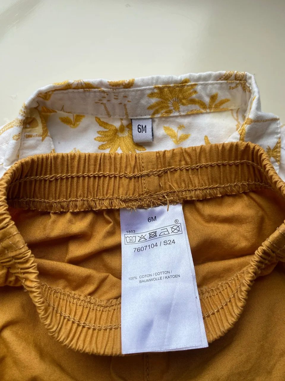 Conjunto Bebê 6M - Lindo e Estiloso | Camisa + Bermuda - Foto 4