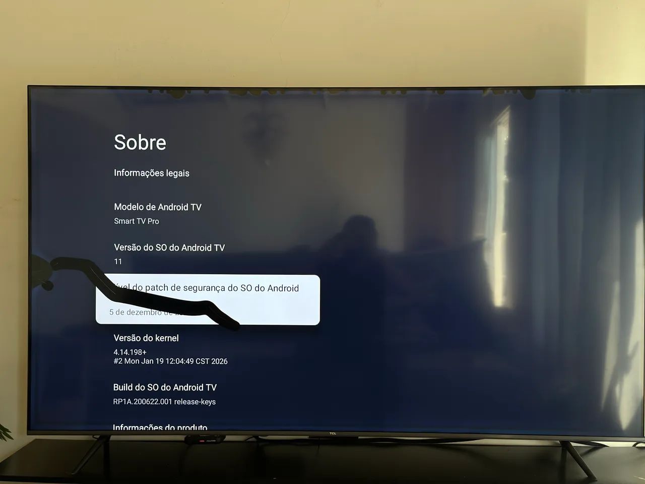 Tv Smart 75 Polegadas(Trinco na tela) - Foto 5