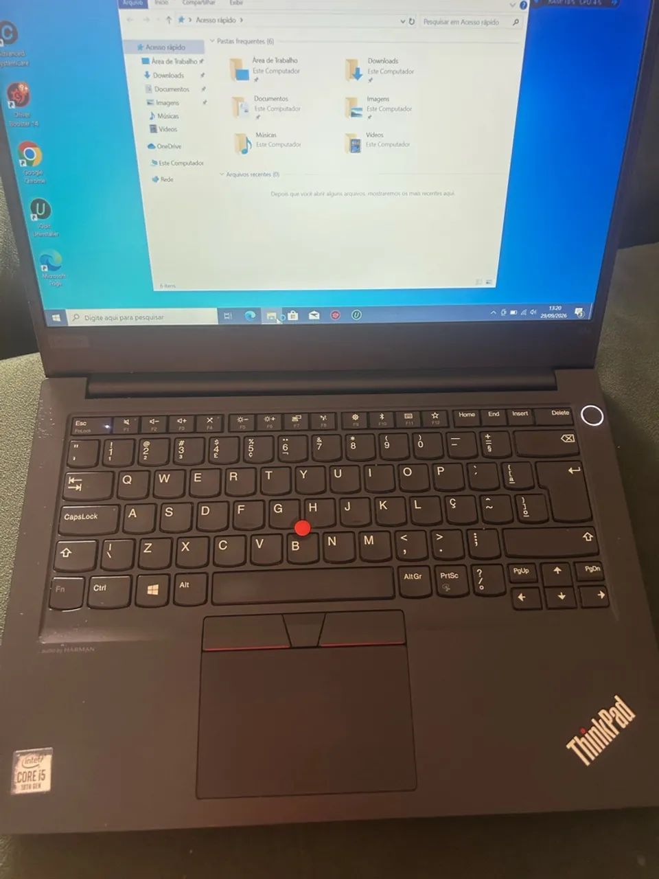 Notebook Lenovo thinkpad i5 geração 10 16gb ram ssd256gigas  - Foto 2