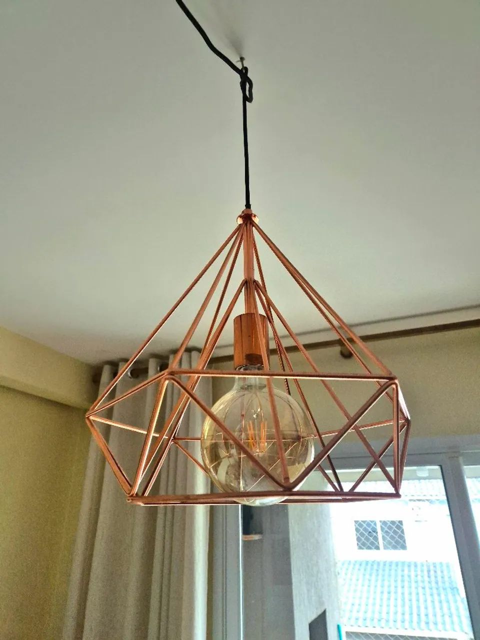 LUSTRE RETRO COBRE - Foto 6