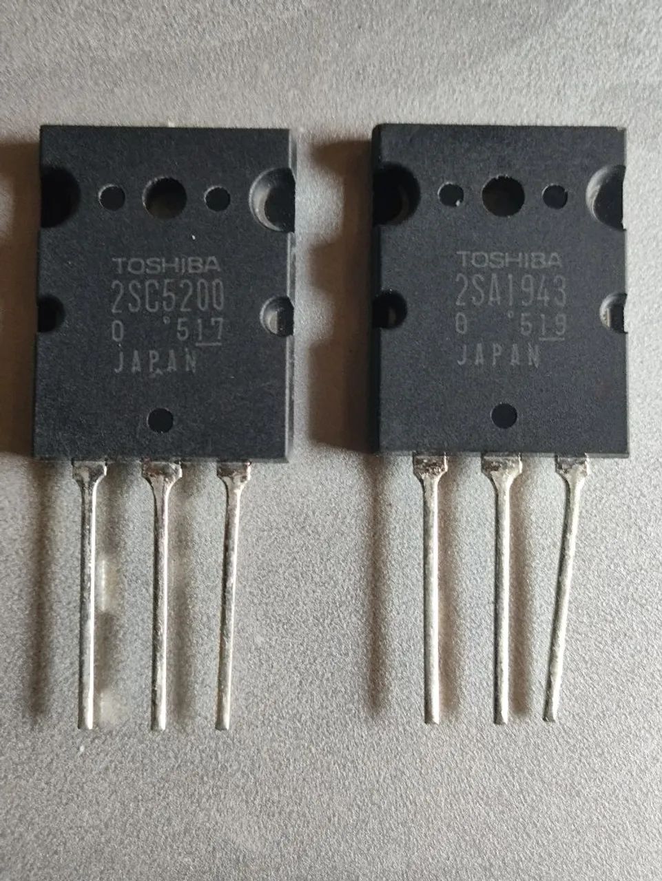 20 pares de 2sc5200/2sa1943 originais 