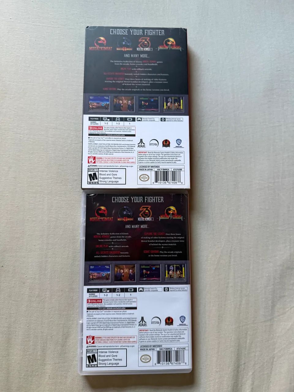 Mortal combat LEGACY COLLECTION Nintendo Switch  - Foto 4