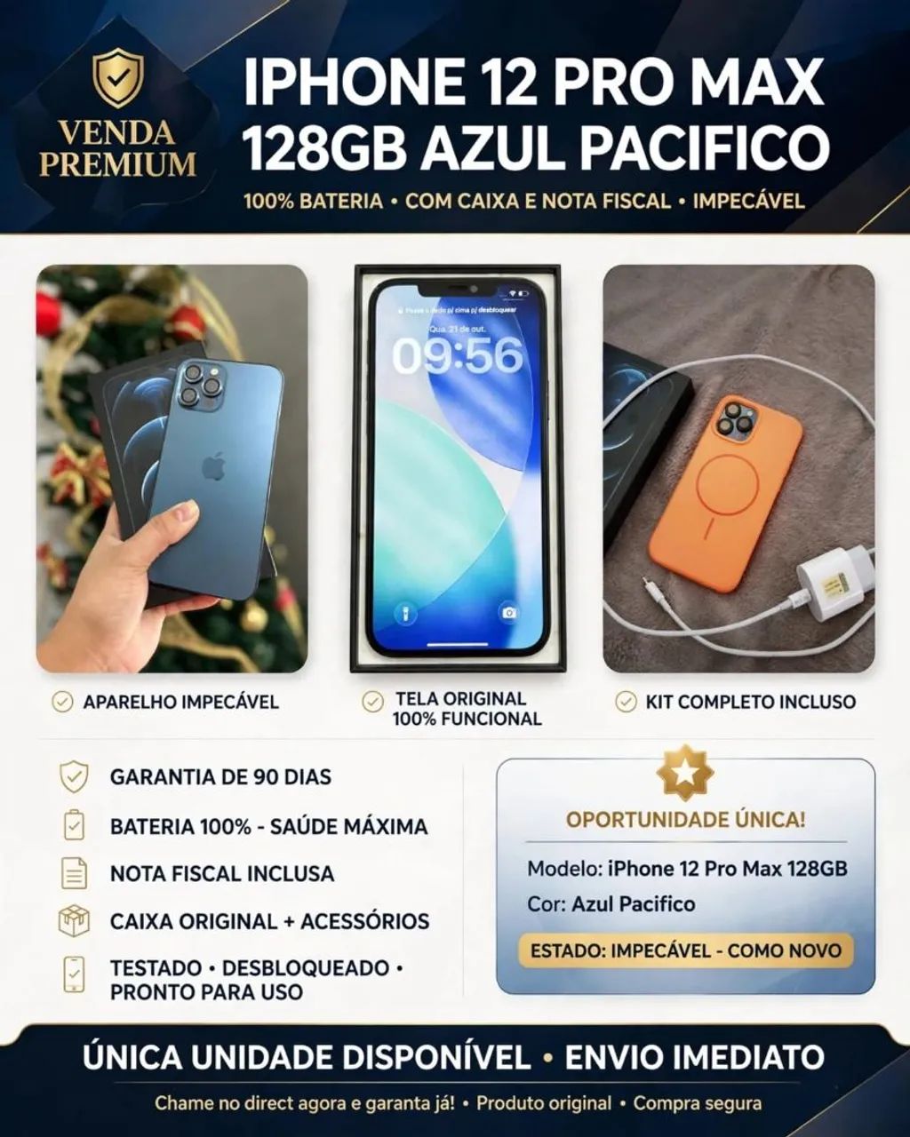 IPHONE 12 PRO MAX 128 GIGS