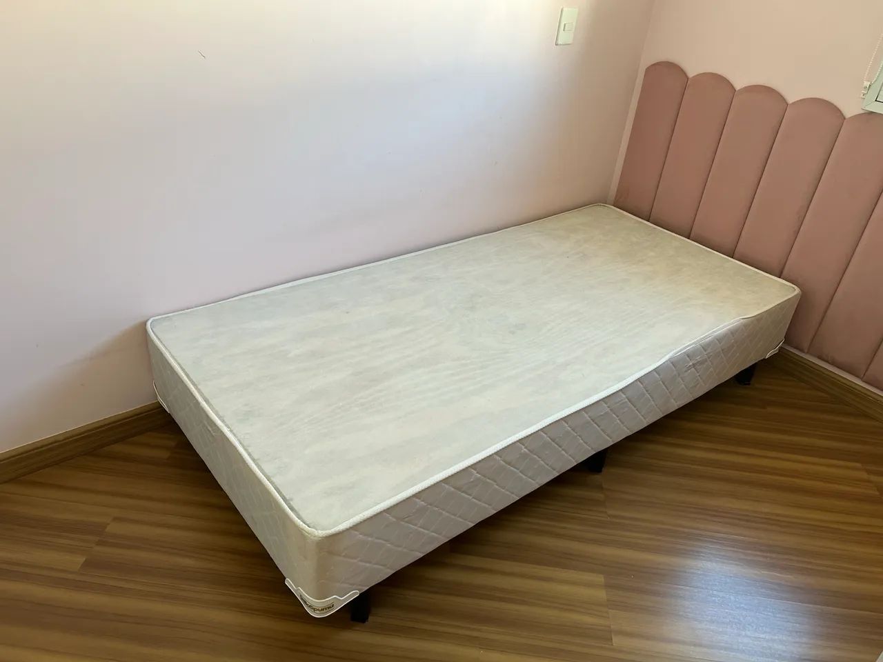 Box para cama de solteiro - Usado - Foto 2