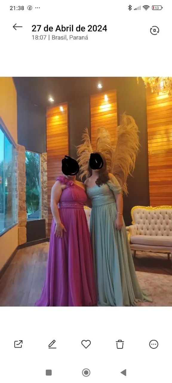 Vendo 3 vestidos de festa  - Foto 4