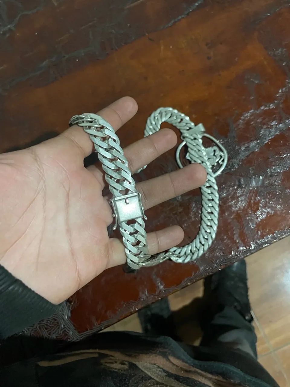Cordão de prata 17mm 2500$ - Foto 4