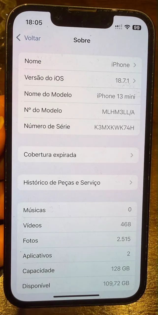 Iphone 13 mini 128gb - Foto 4