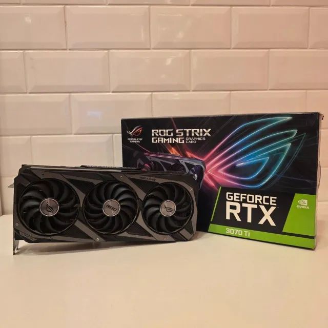 Placa de Vídeo ROG STRIX GeForce RTX 3070 TI - 8GB - OC