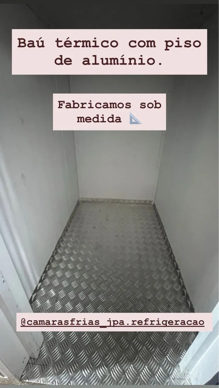 Baú térmico novo