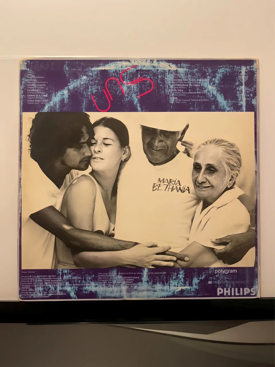 Caetano Veloso  Uns | 1983 | Philips - Vinil / Lp - Foto 3