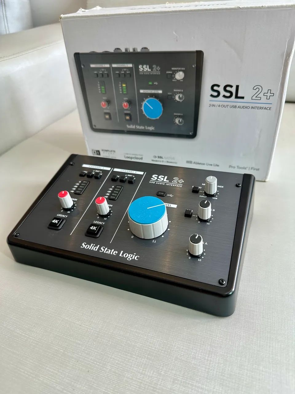 Interface de áudio SSL 2+