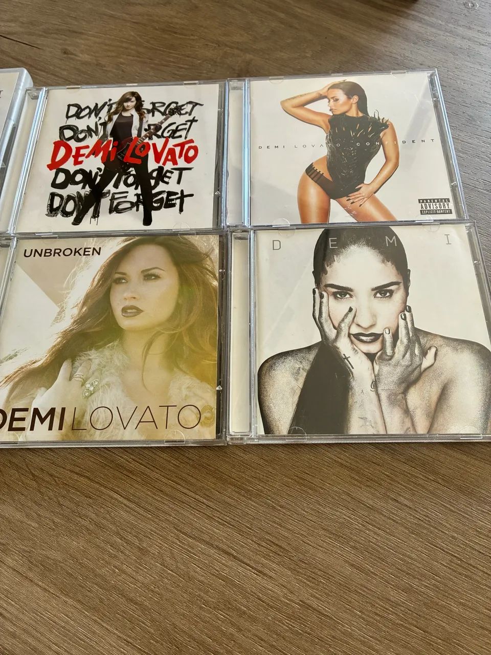 CDS e DVD Demi Lovato - Demi / Confident / Unbroken / Dont Forget - Foto 2