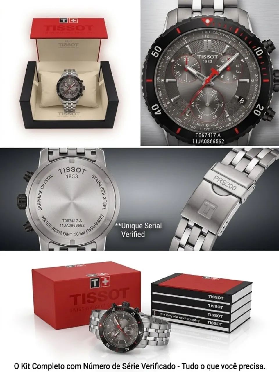 RELOGIO TISSOT Tissot PRS 200 CHRONOGRAPH - Foto 2