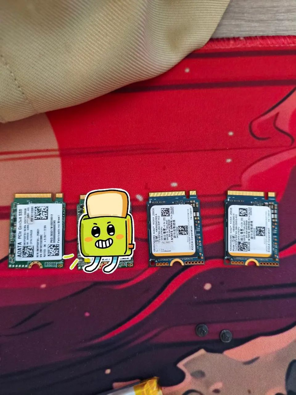 Nvme 256gb gen4 e gen3