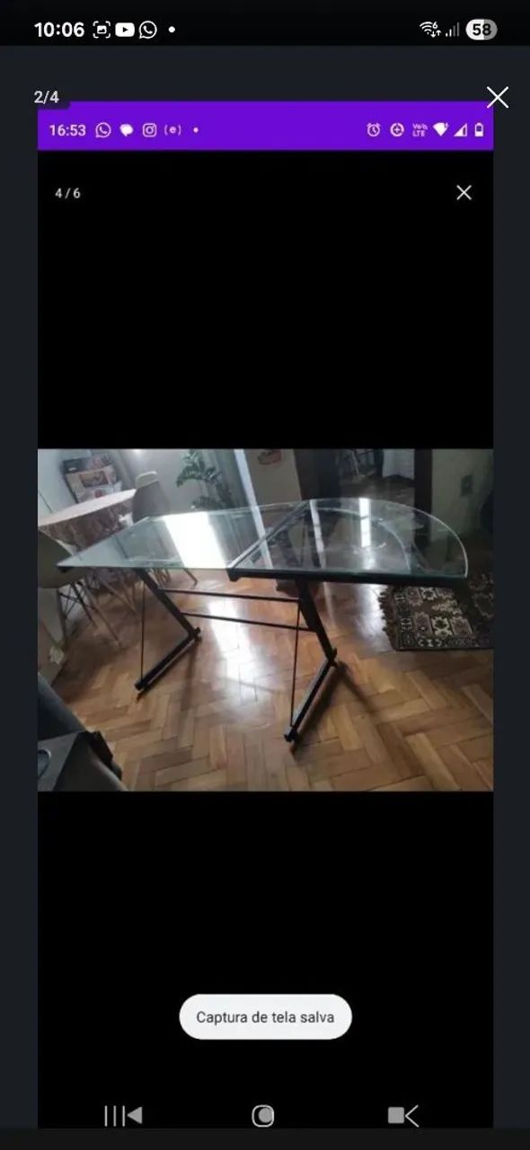 Mesa para escritório, computador ou estudos