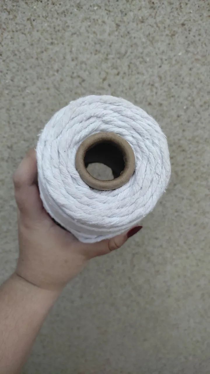 Rolo de cordão para crochê - Foto 2