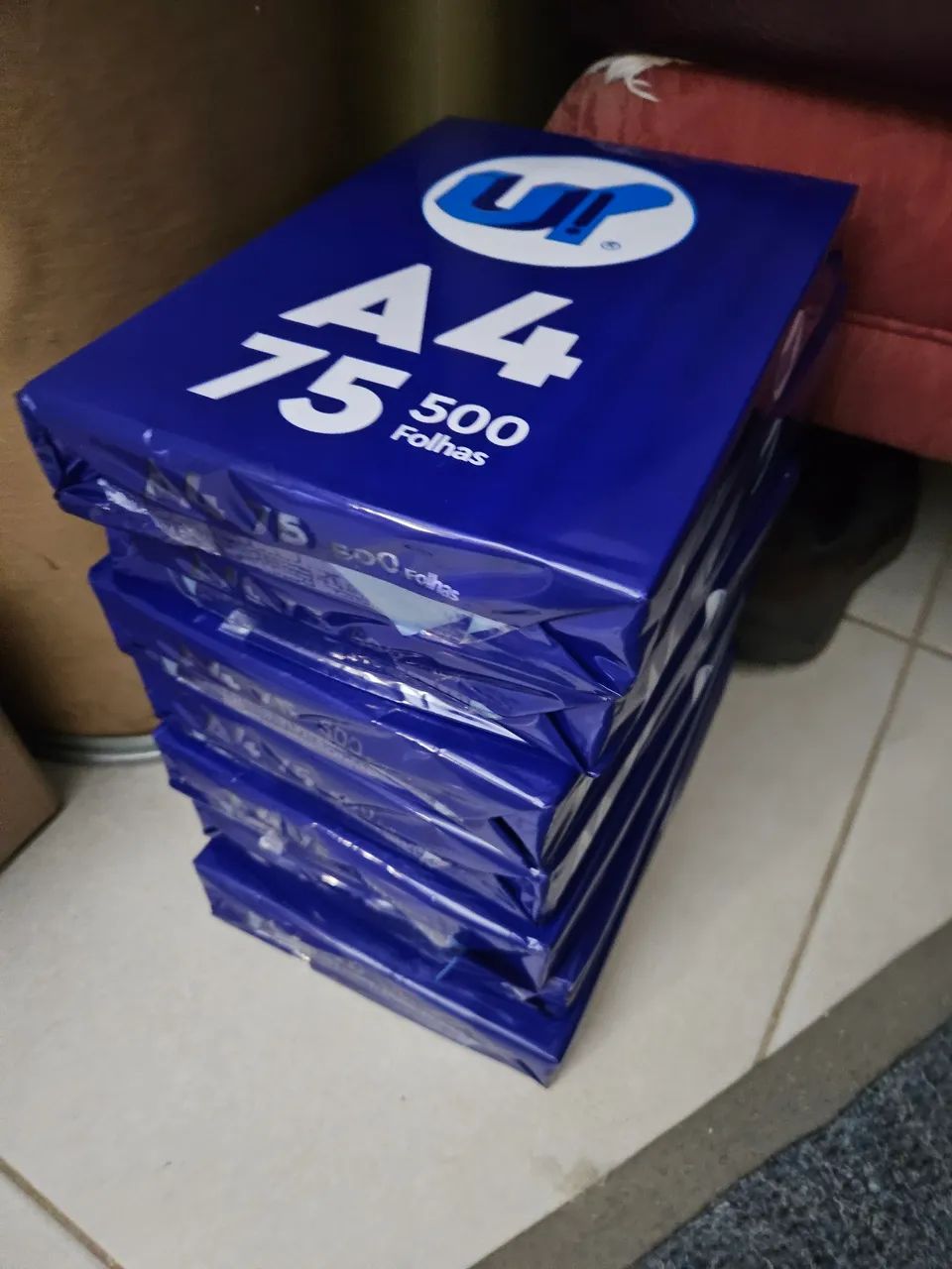 Papel A4 Brilhante 75g Multifunção 2000 Folhas Branco470038930942208001