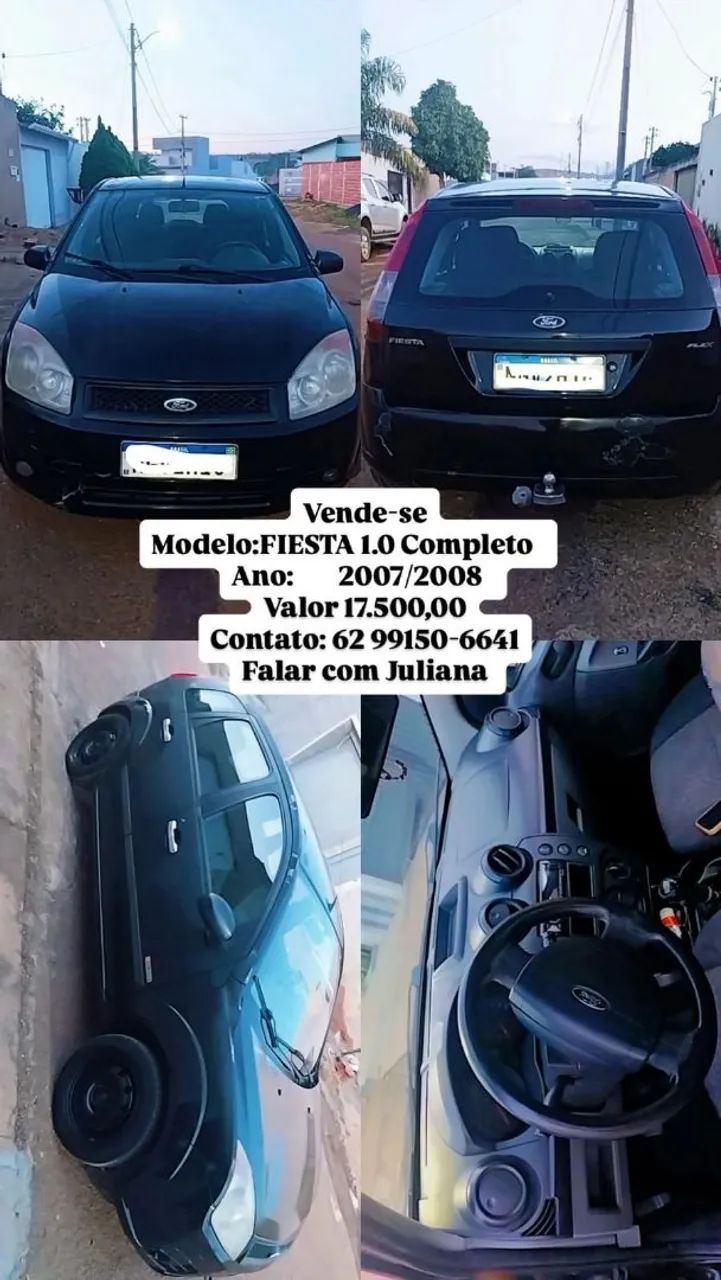 Ford Fiesta Fiesta 1.0 8V Flex/Class 1.0 8V Flex 5p 2008