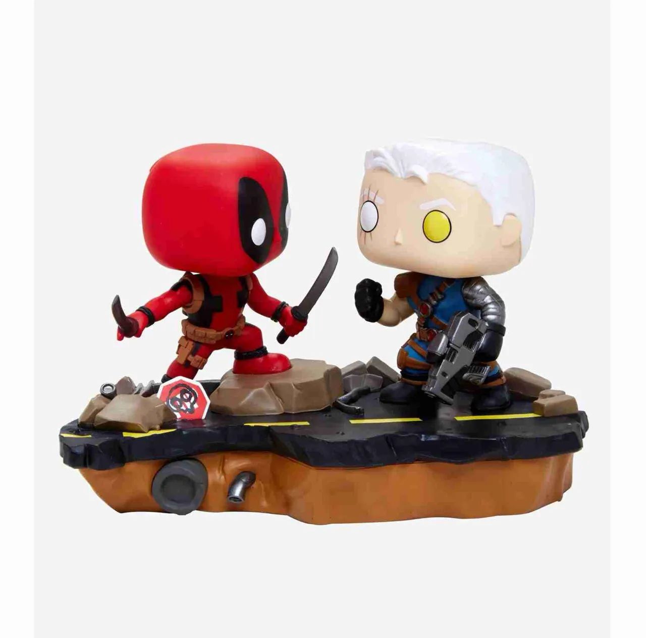 Funko Pop! Marvel: Moments - Deadpool Vs Cable - Foto 3