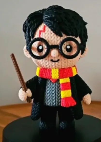 HARRY POTTER CROCHE - Foto 2