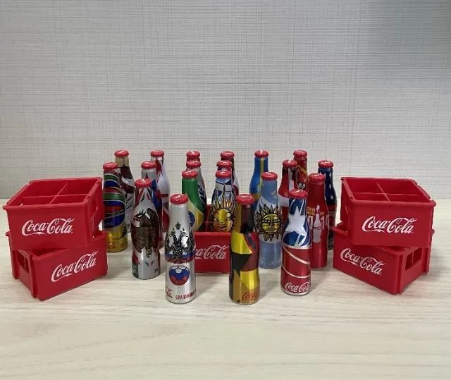 Garrafinhas Coca-cola Copa Do Mundo 2014 - Coleção Completa - Foto 4