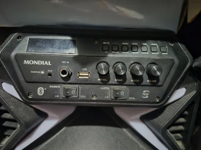 Caixa de som (excelente para karaoke) - Foto 2