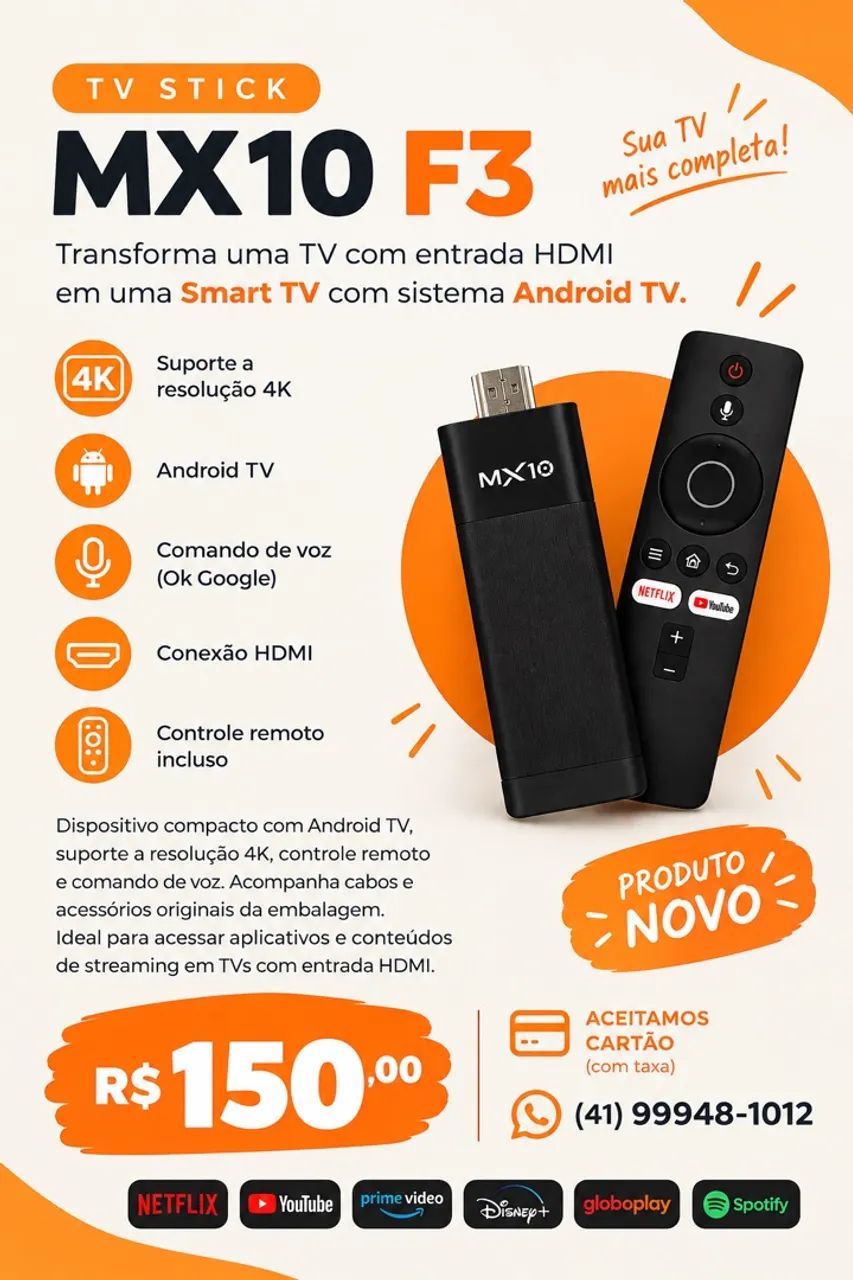 TV Stick MX10 F3