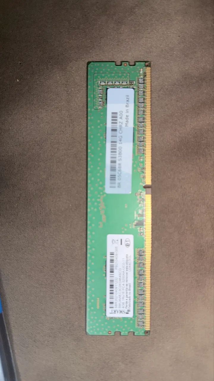 DDR3 4gb ADATA/KOREA/SMART P/ Desktop