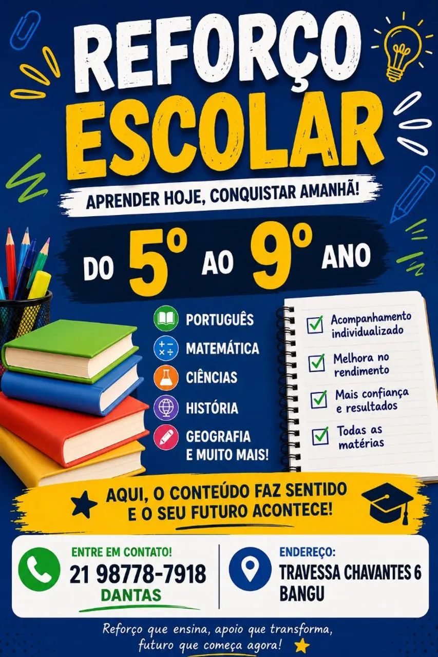 Reforço escolar 