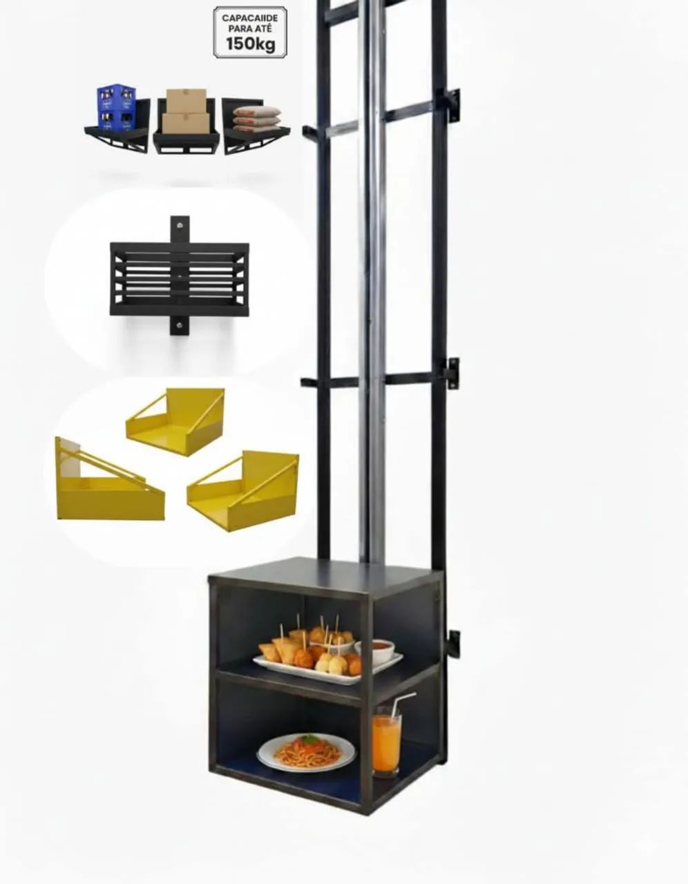 Elevador Monta Carga Rossi P/ 150kg