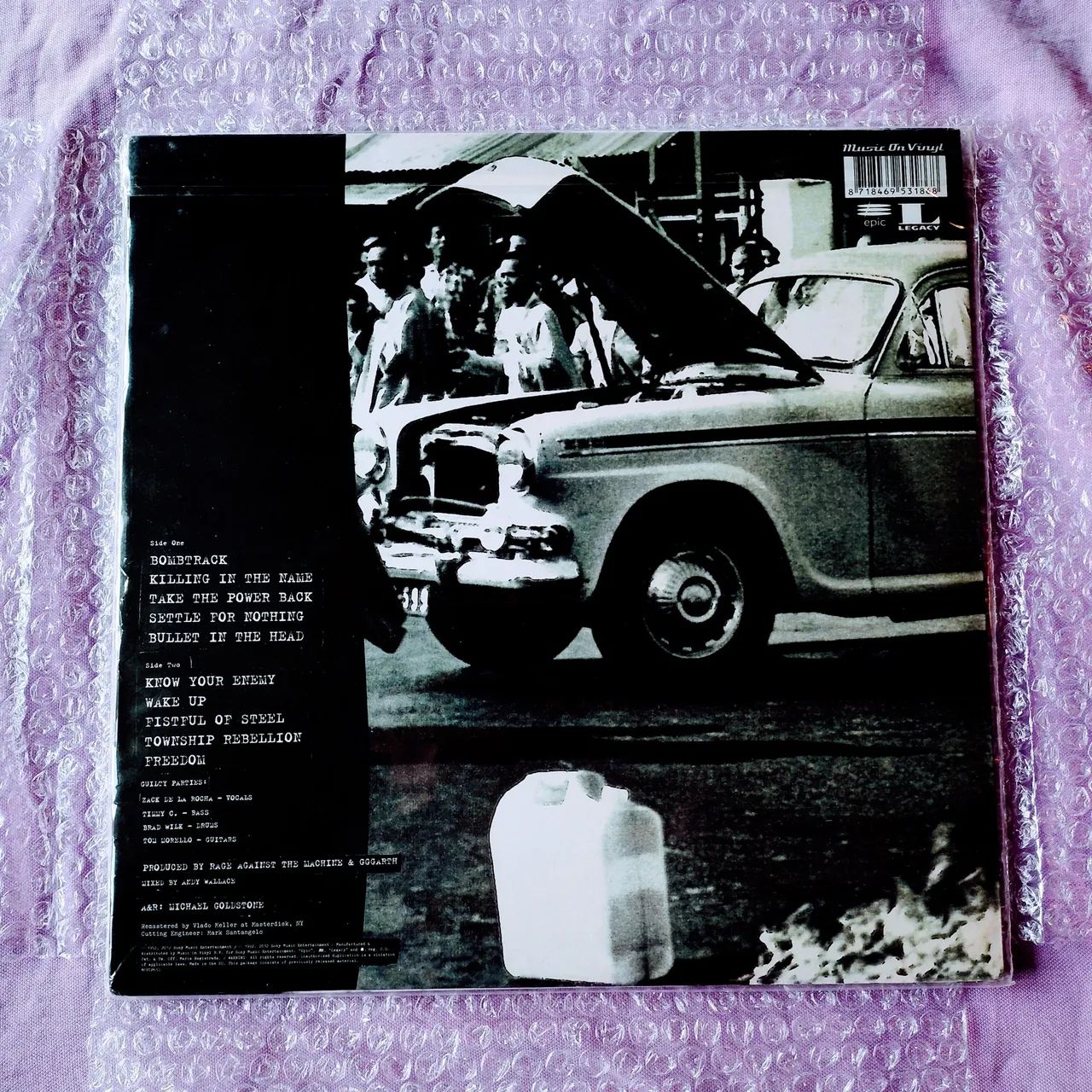 LP Rage Against the Machine - disco vinil - Foto 2