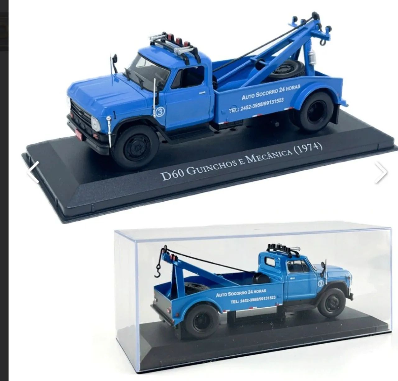 Miniatura de caminhão D60 guincho 1/43 - Foto 2