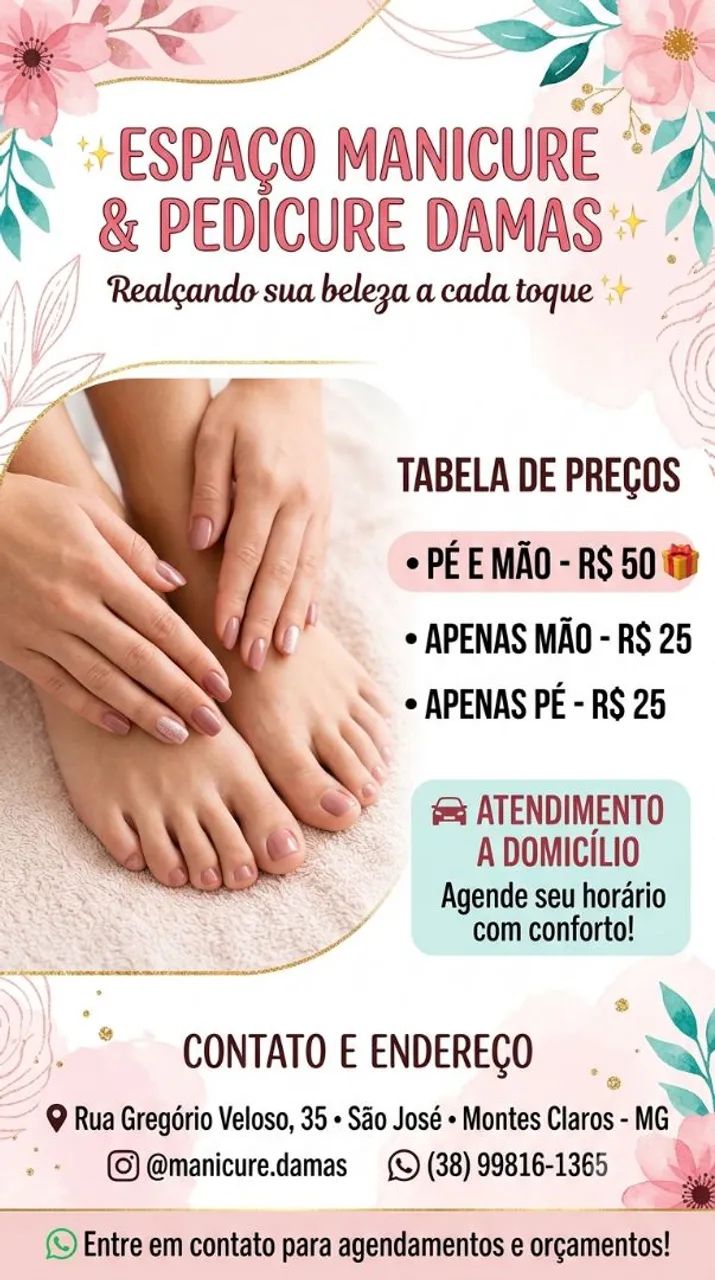 Manicure e pedicure 