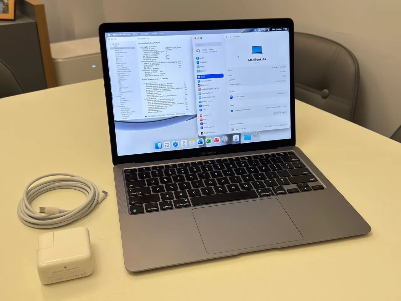 MacBook Air M1 16Gb 512Gb - Bom Estado - Notebooks - Centro