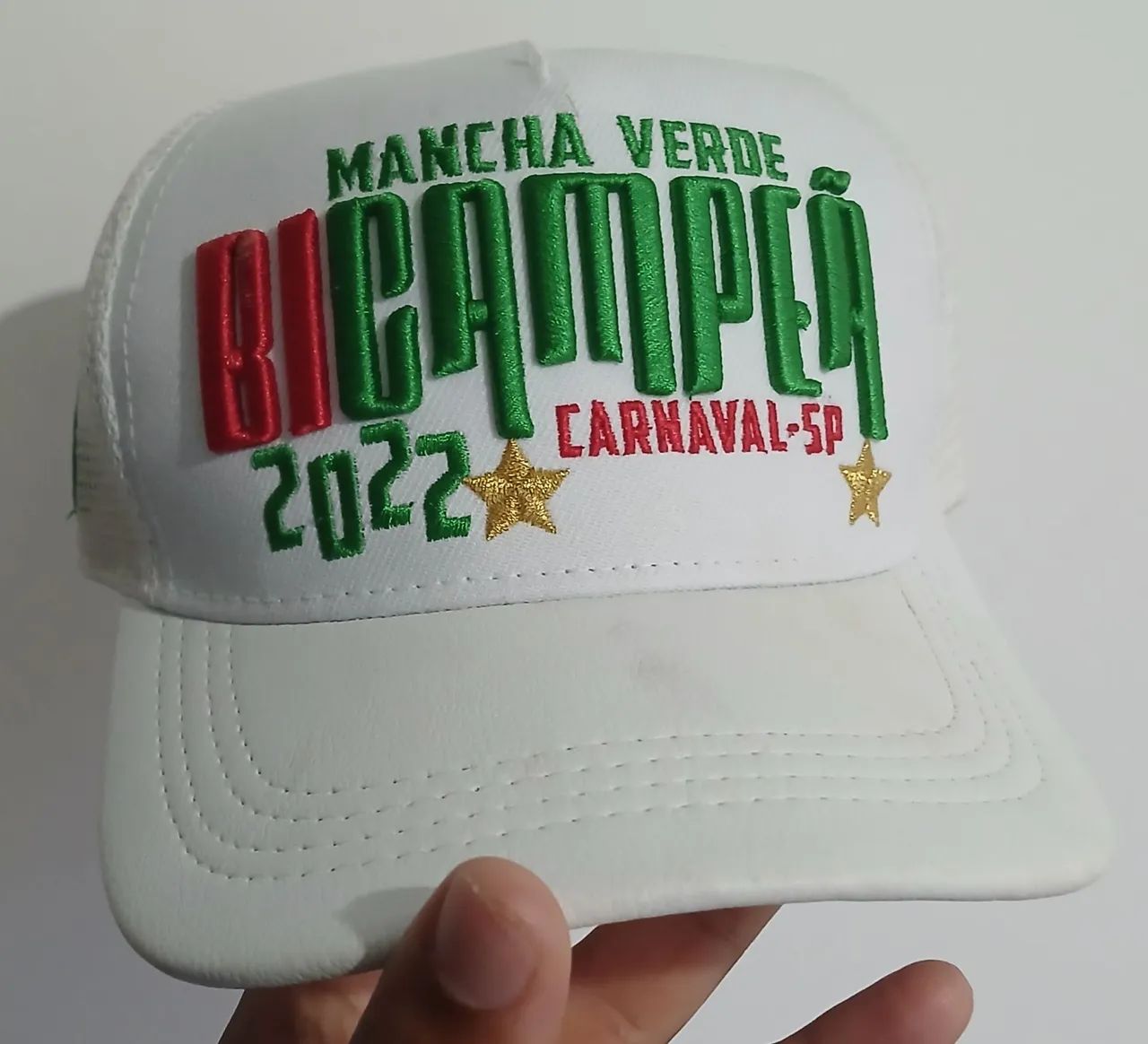Boné mancha verde oficial 