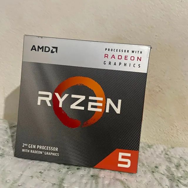 Processador Amd Ryzen 5 3400g + Cooler Usado (Usado)