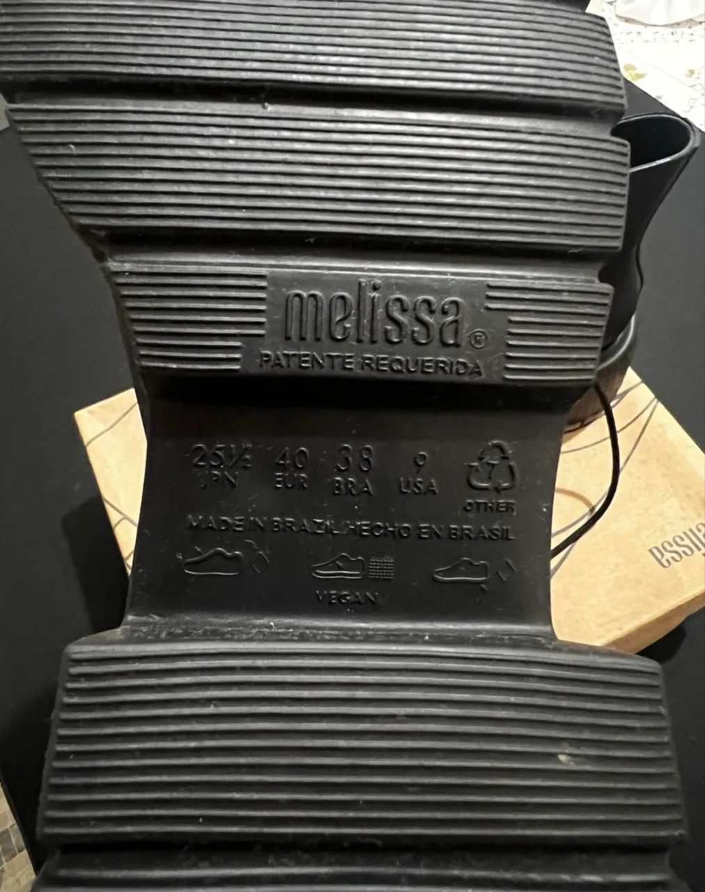Bota Melissa cosmo boot 38 nova  - Foto 2