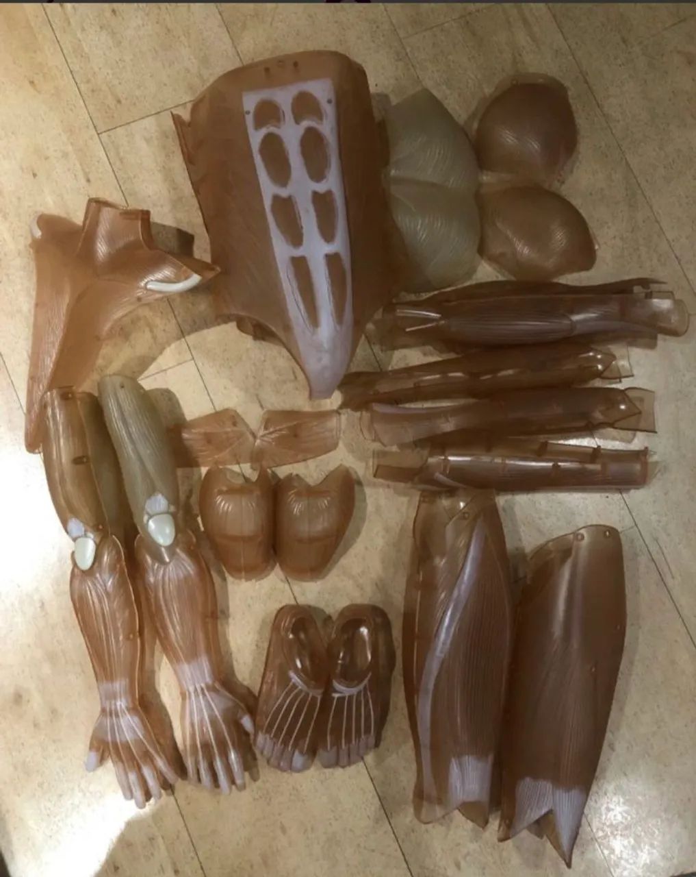 Boneco corpo humano completo salvat - Foto 4