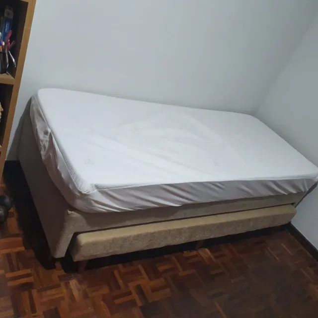 BICAMA DE SOLTEIRO EM ÓTIMO ESTADO - ACOMPANHA COLCHÃO - Foto 4